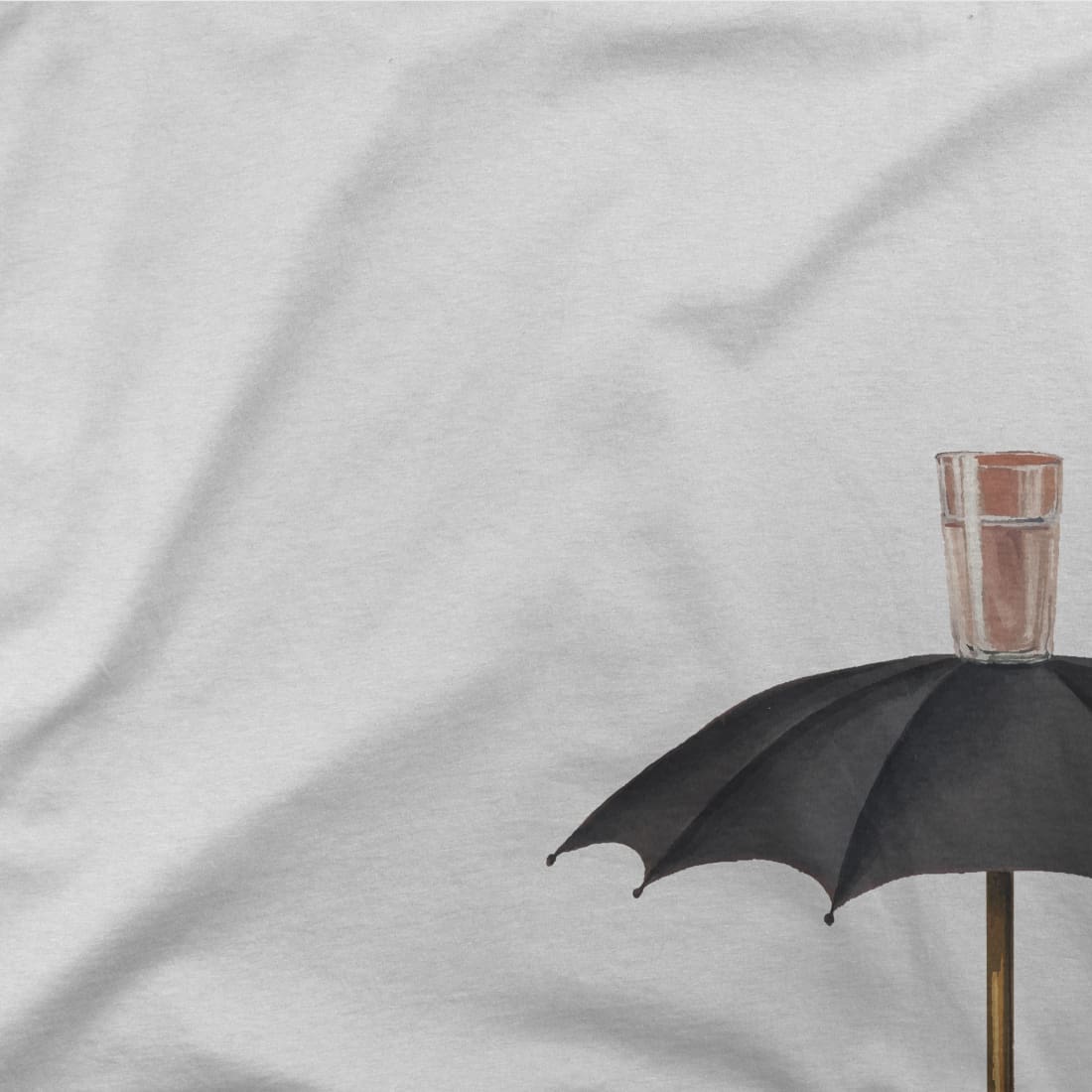 Rene Magritte Hegel's Holiday, 1958 Artwork T-Shirt-T-Shirt-Art-O-Rama Shop-Men (Unisex)-White-S-Urbanheer