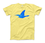 Rene Magritte Le Baiser, 1957 Artwork T-Shirt-Art-O-Rama Shop-Men (Unisex)-White-S-Urbanheer