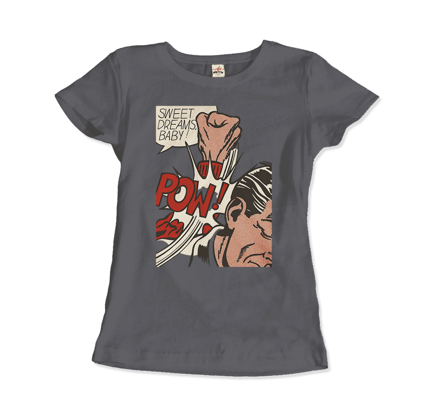 Roy Fox Lichtenstein, Sweet Dreams Baby! 1965 T-Shirt-Art-O-Rama Shop-Men (Unisex)-Heather Grey-S-Urbanheer