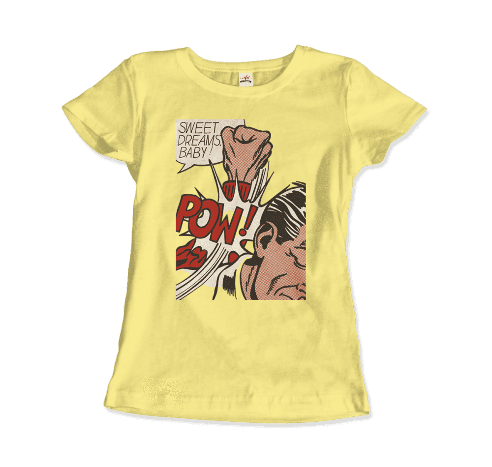 Roy Fox Lichtenstein, Sweet Dreams Baby! 1965 T-Shirt-Art-O-Rama Shop-Men (Unisex)-Charcoal-S-Urbanheer