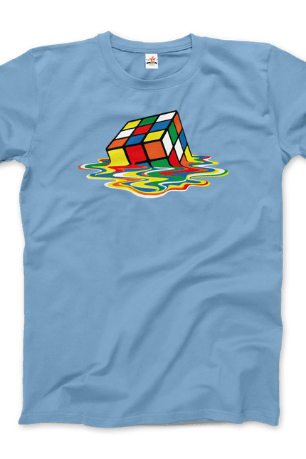 Rubick'S Cube Melting, Sheldon Cooper'S T-Shirt
