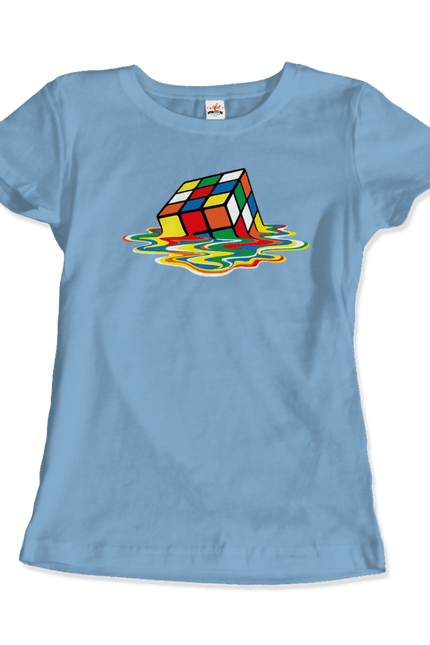 Rubick'S Cube Melting, Sheldon Cooper'S T-Shirt