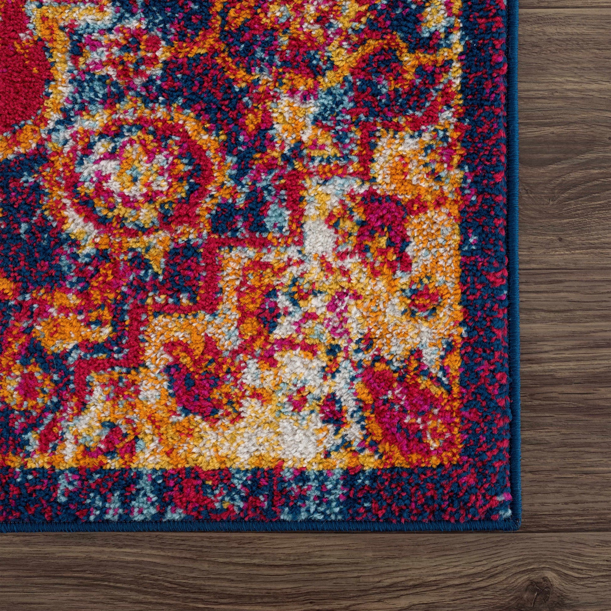 Istanbul Red Area Carpet - Clearance-Rugs-Hauteloom-5'3"x7'3" Rectangle-Urbanheer