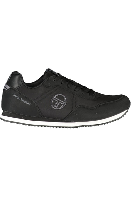 Sergio Tacchini Black Men'S Sports Shoes-Sneakers-SERGIO TACCHINI-Urbanheer