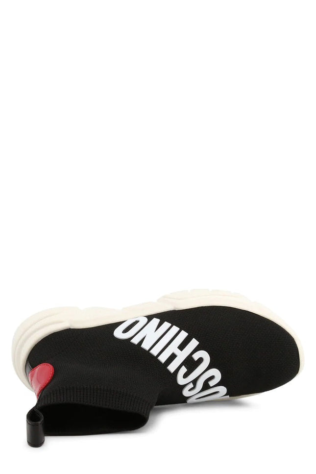 High Top Logo Sock Sneakers-Love Moschino-Urbanheer