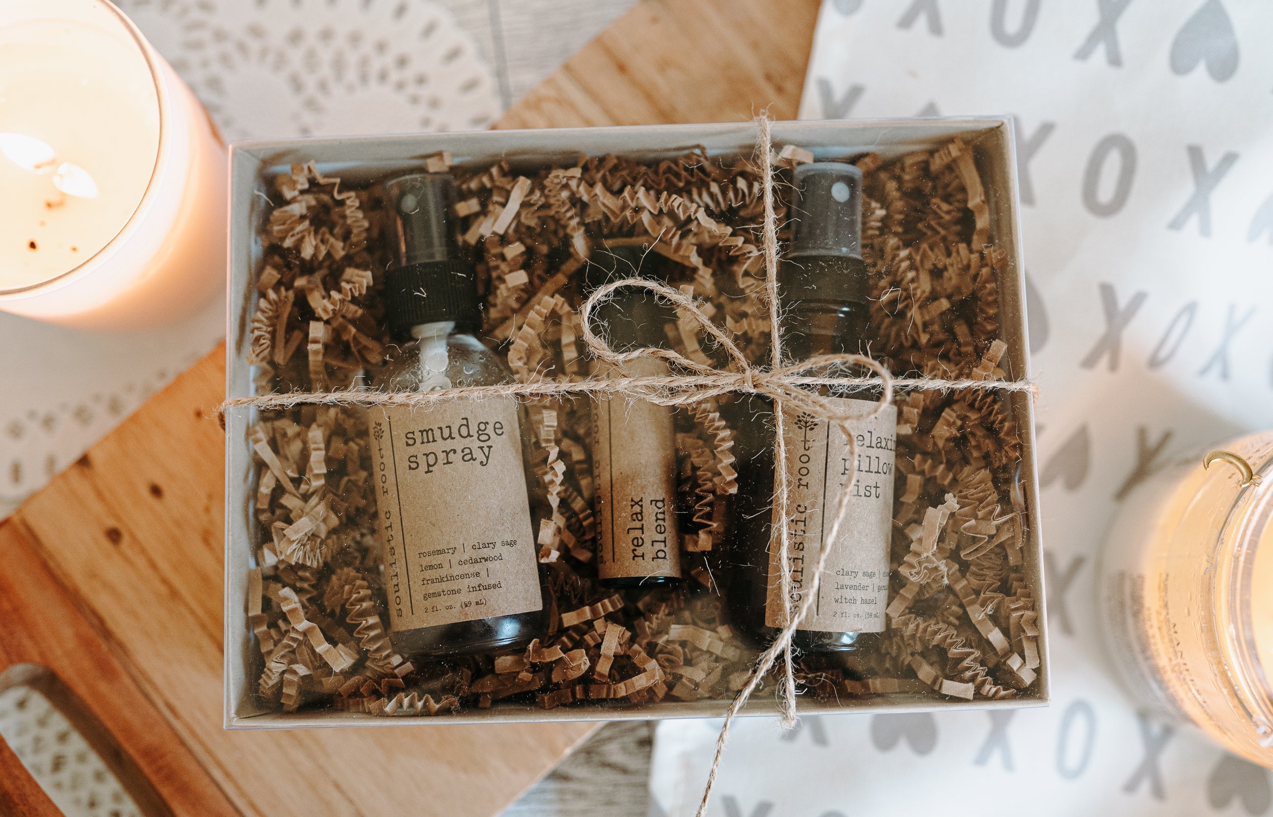 Gift Set- Smudge Spray, Pillow Spray & Relax Roller-Soulistic Root-Urbanheer