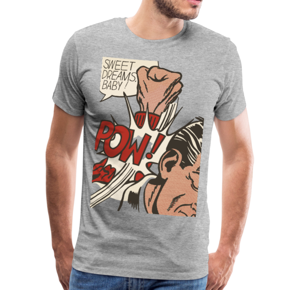 Roy Fox Lichtenstein, Sweet Dreams Baby! 1965 T-Shirt-Art-O-Rama Shop-Men (Unisex)-Heather Grey-S-Urbanheer