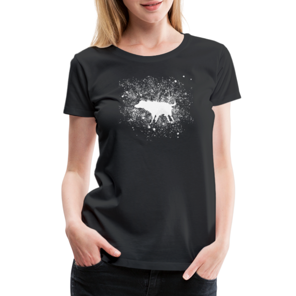 Banksy Wet Dog Splatter 2007 Street Art T-Shirt-Art-O-Rama Shop-Men (Unisex)-Black-S-Urbanheer