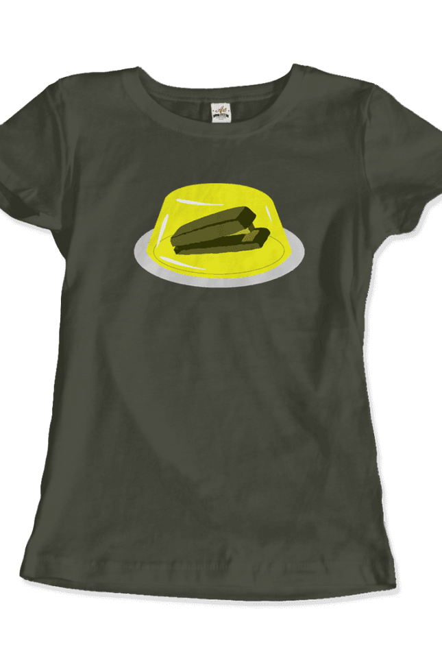 Stapler In Jello Prank From The Office T-Shirt-Art-O-Rama Shop-Urbanheer