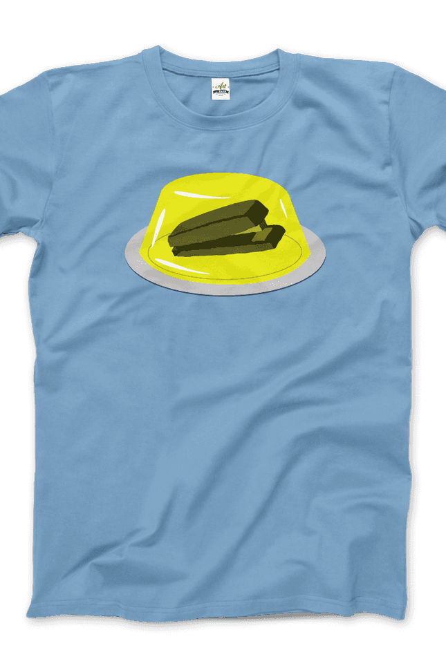 Stapler In Jello Prank From The Office T-Shirt-Art-O-Rama Shop-Urbanheer