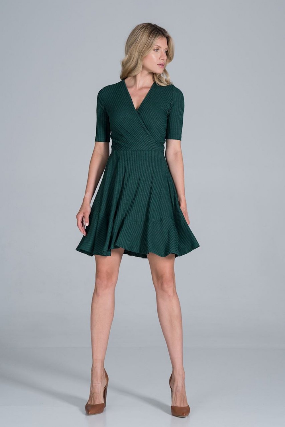 All-Day Comfort: Women Dress-Clothing - Women-Figl-green-M-Urbanheer