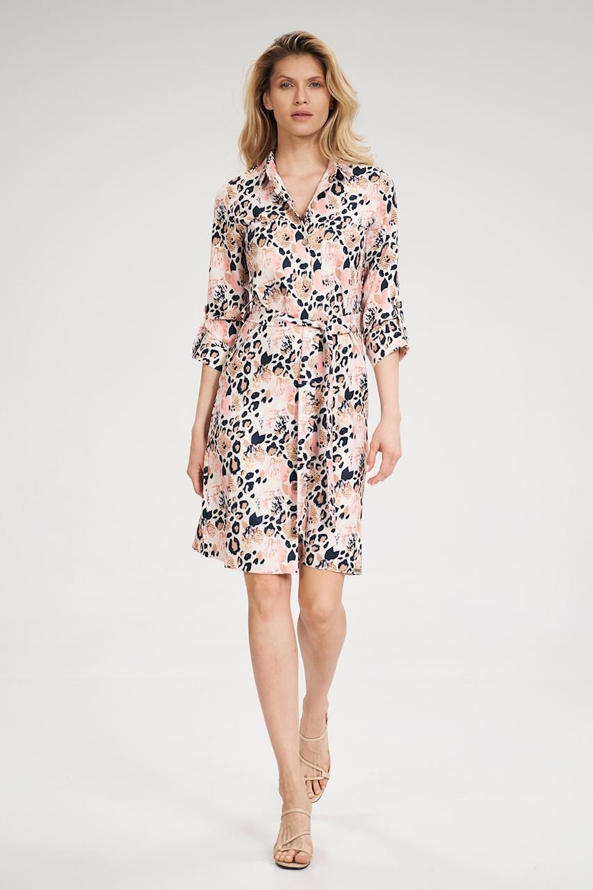 All-Day Comfort: Women Dress-Figl-multicolor-L-Urbanheer