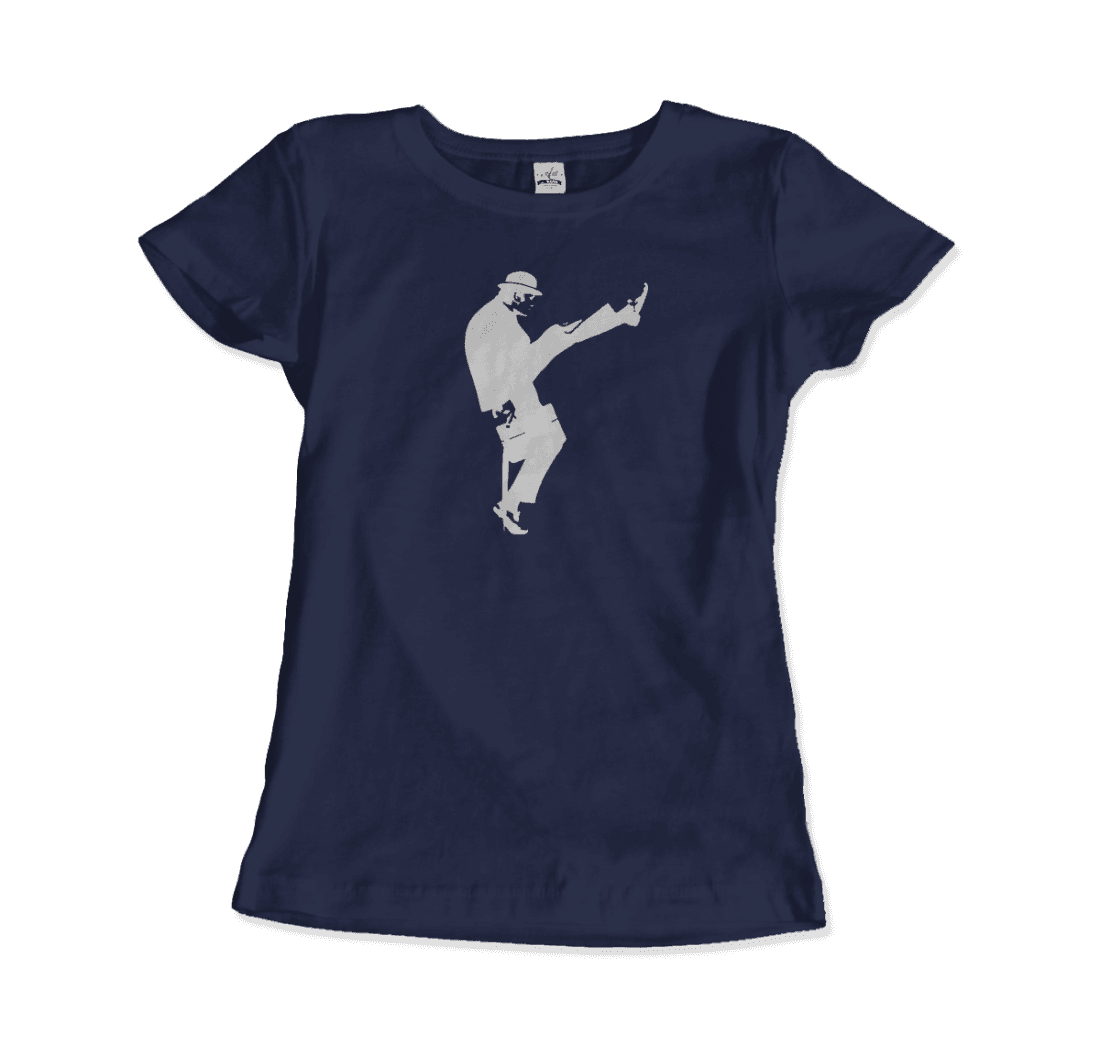 The Ministry Of Silly Walks T-Shirt-Art-O-Rama Shop-Men (Unisex)-Light Blue-S-Urbanheer