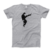 The Ministry Of Silly Walks T-Shirt-Art-O-Rama Shop-Men (Unisex)-Heather Grey-S-Urbanheer