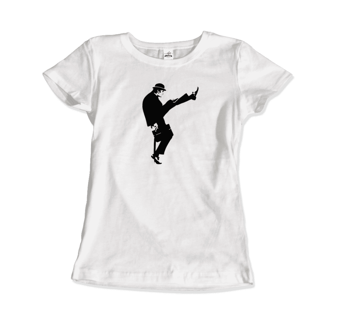 The Ministry Of Silly Walks T-Shirt-Art-O-Rama Shop-Men (Unisex)-Navy-S-Urbanheer
