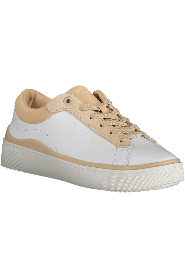 TOMMY HILFIGER WHITE WOMEN'S SPORTS SHOES-Shoes - Men-TOMMY HILFIGER-Urbanheer