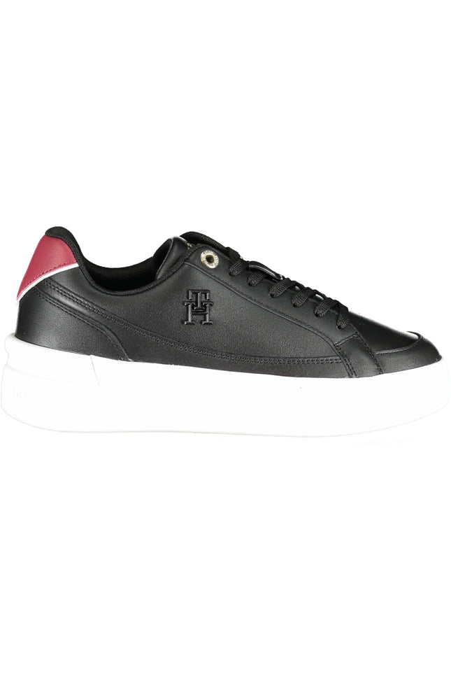 Tommy Hilfiger Black Women'S Sports Shoes-Sneakers-TOMMY HILFIGER-Urbanheer