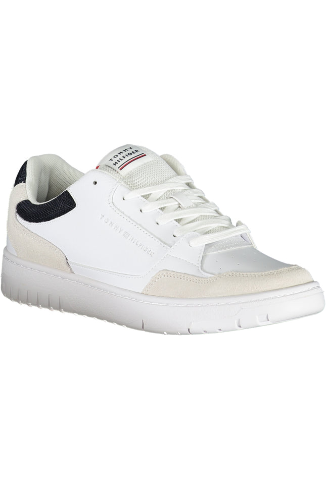 Tommy Hilfiger Men'S White Sports Shoes-Sneakers-TOMMY HILFIGER-Urbanheer