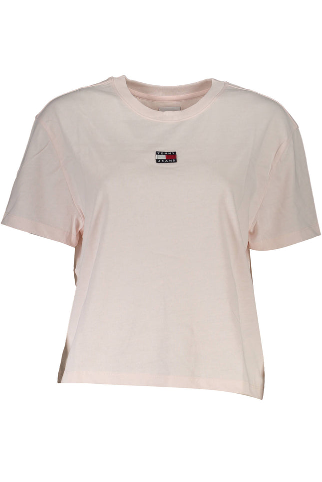 Tommy Hilfiger Pink Women'S Short Sleeve T-Shirt-T-Shirt-TOMMY HILFIGER-Urbanheer