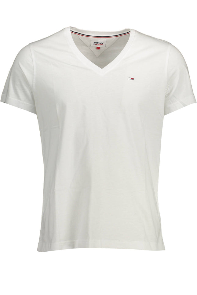 Tommy Hilfiger Men'S Short Sleeve T-Shirt White-T-Shirt-TOMMY HILFIGER-Urbanheer