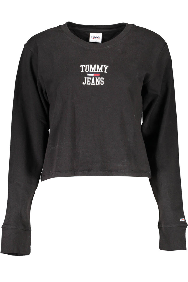 Tommy Hilfiger Women'S Long Sleeve T-Shirt Black-T-Shirt-TOMMY HILFIGER-BLACK-XL-Urbanheer