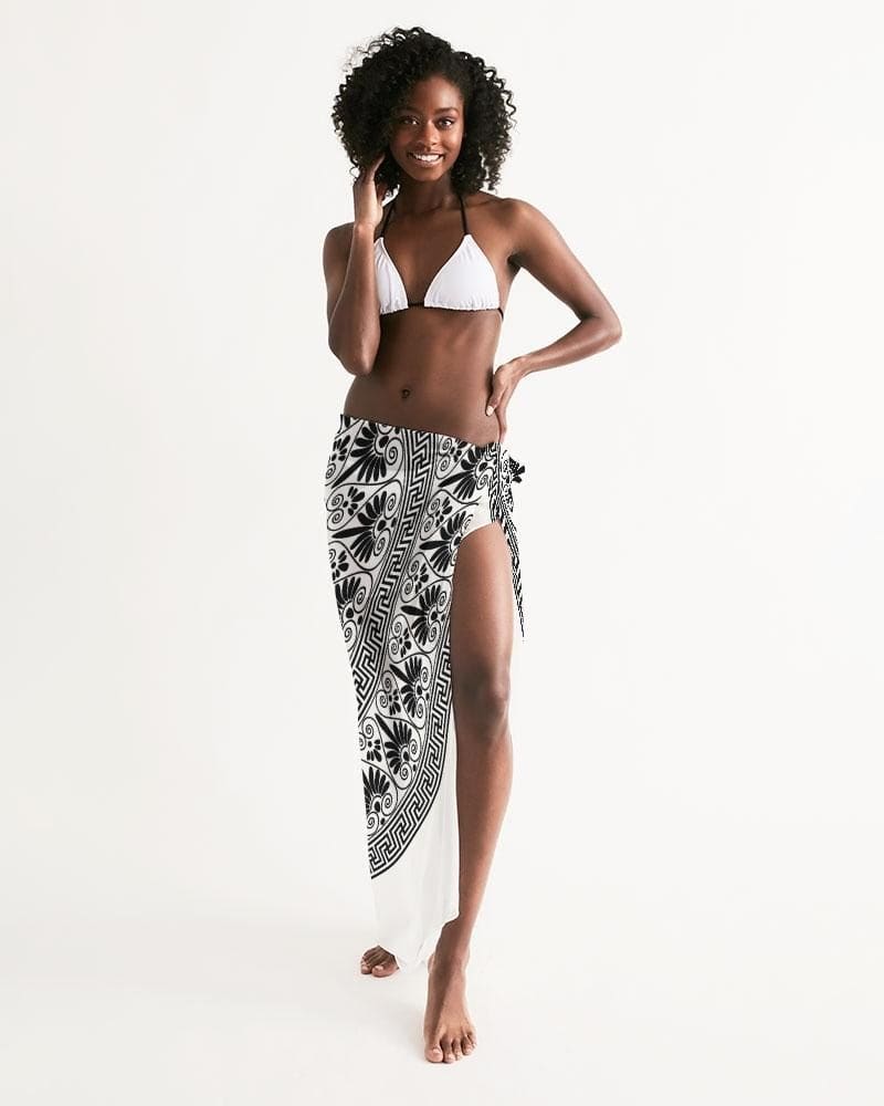 Uniquely You Sheer Bohemian Black Swimsuit Cover Up-Uniquely You | iKIN-Universal-Urbanheer