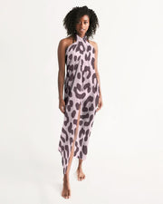 Uniquely You Swim Cover Up - Sarong / Pink Leopard Print-Uniquely You | iKIN-Universal-Urbanheer