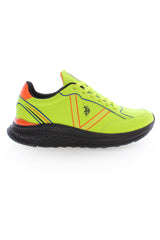 US POLO BEST PRICE YELLOW MEN'S SPORTS SHOES