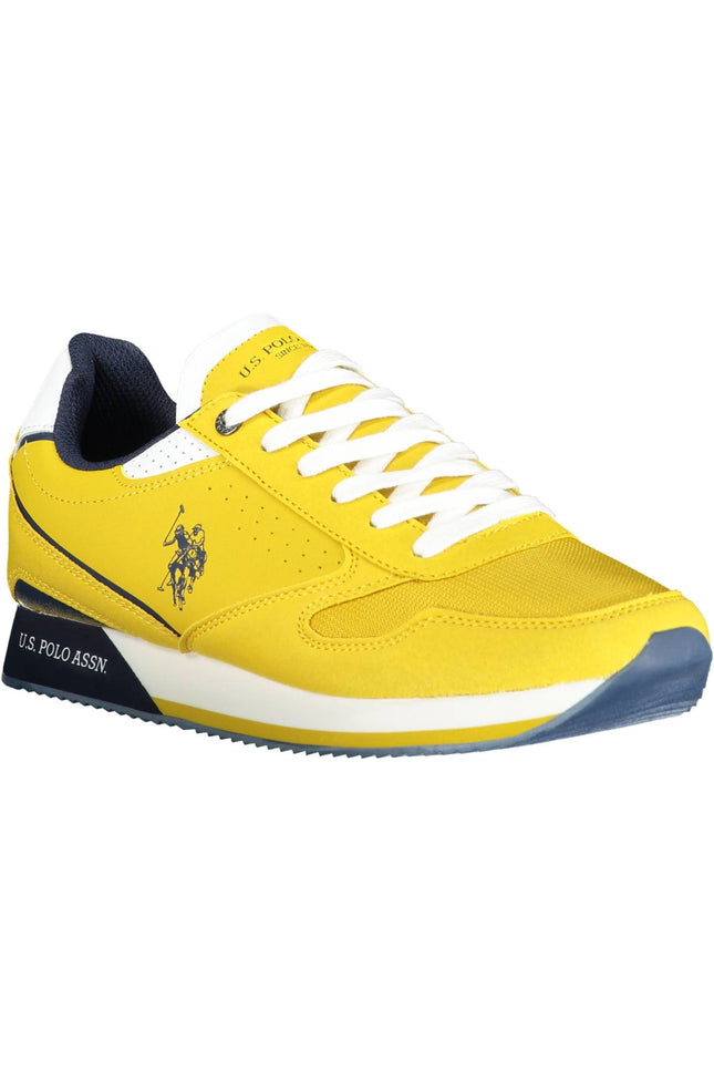 US POLO BEST PRICE YELLOW MEN'S SPORTS SHOES-Shoes - Men-U.S. POLO BEST PRICE-Urbanheer