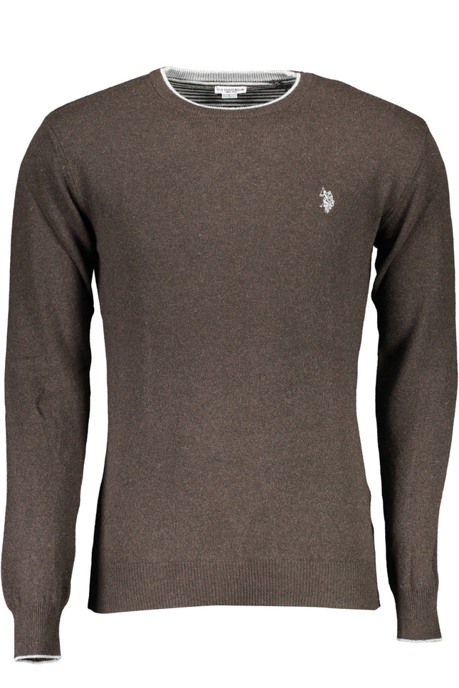 Us Polo Brown Men'S Sweater