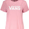 VANS PINK WOMEN'S SHORT SLEEVE T-SHIRT-T-Shirt-VANS-Urbanheer