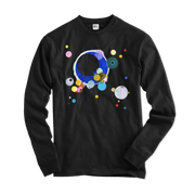 Wassily Kandinsky Several Circles, 1926 Artwork Long Sleeve Shirt-Long Sleeve Shirt-Art-O-Rama Shop-Black-Small-Urbanheer