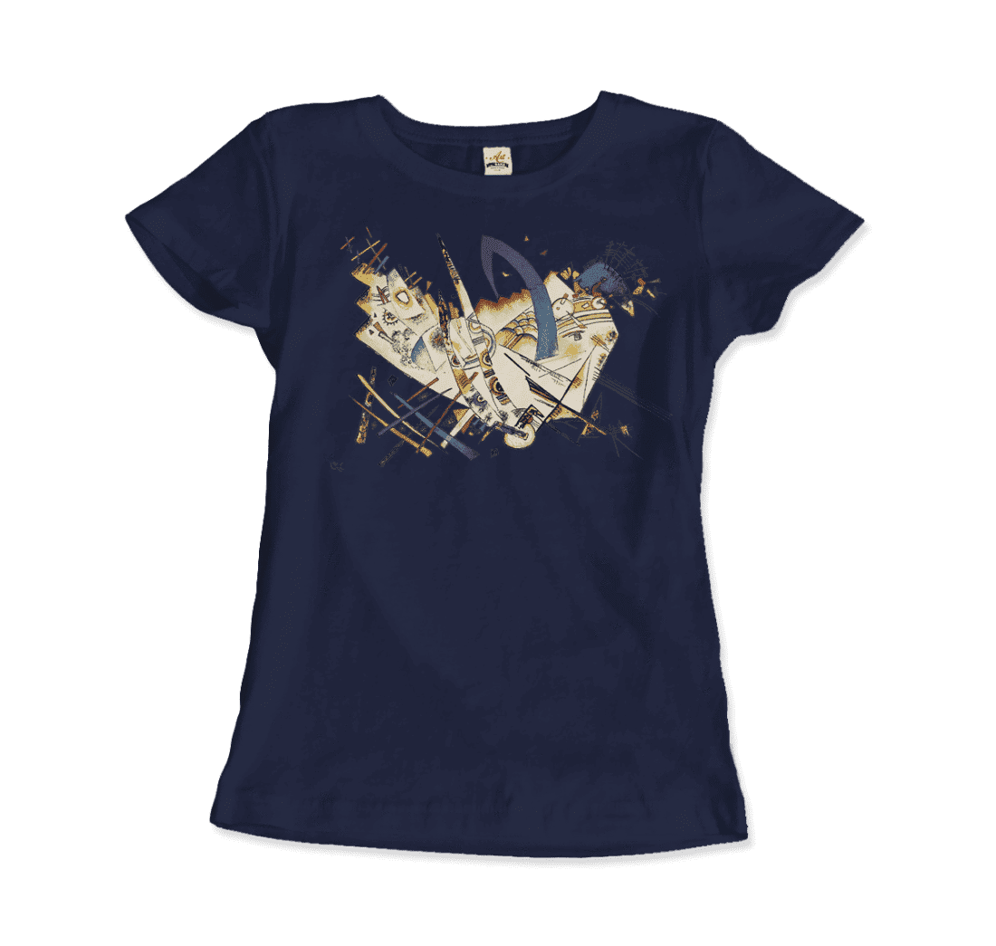 Wassily Kandinsky Untitled 1922, Artwork T-Shirt-Art-O-Rama Shop-Men (Unisex)-Royal Blue-S-Urbanheer