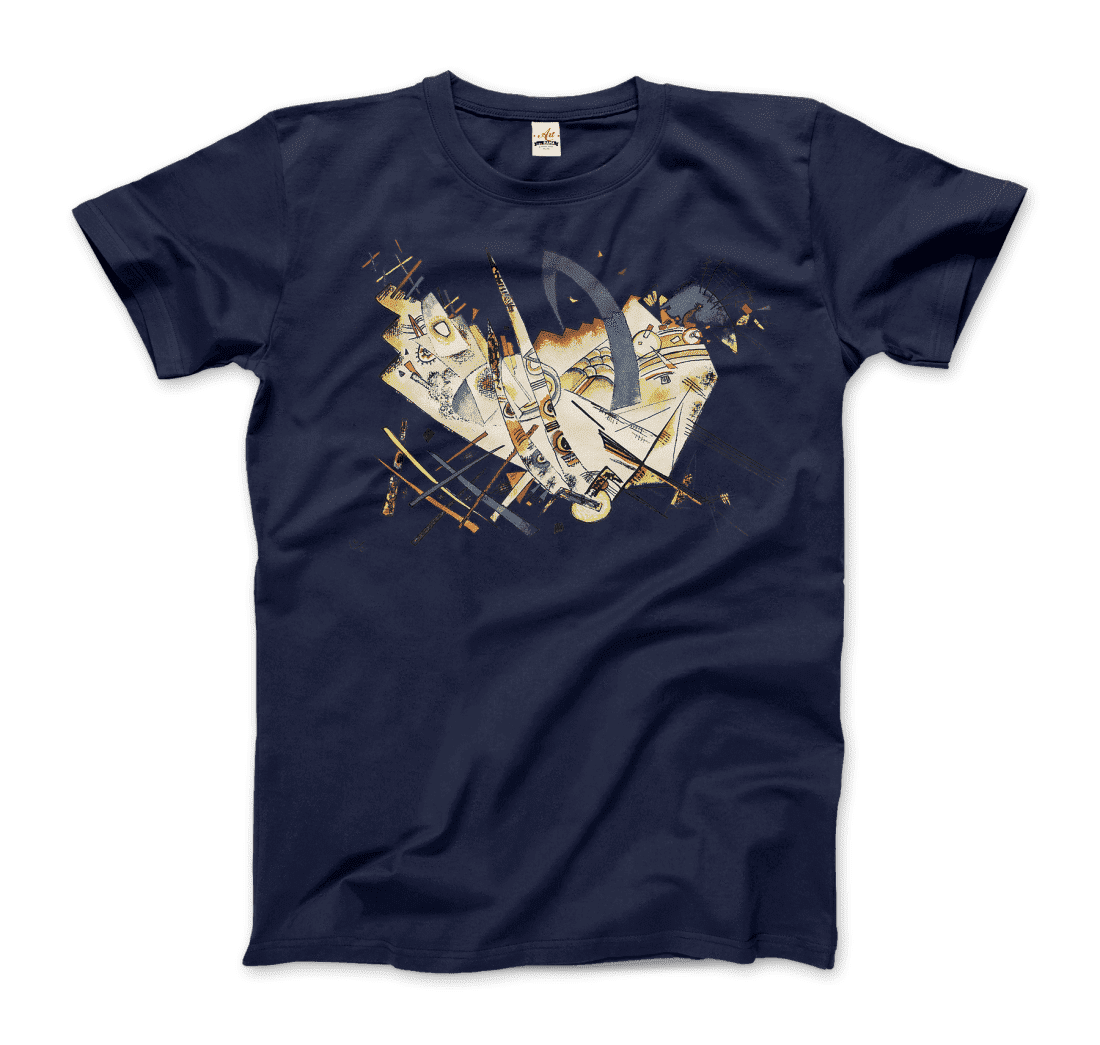 Wassily Kandinsky Untitled 1922, Artwork T-Shirt-Art-O-Rama Shop-Men (Unisex)-Royal Blue-S-Urbanheer