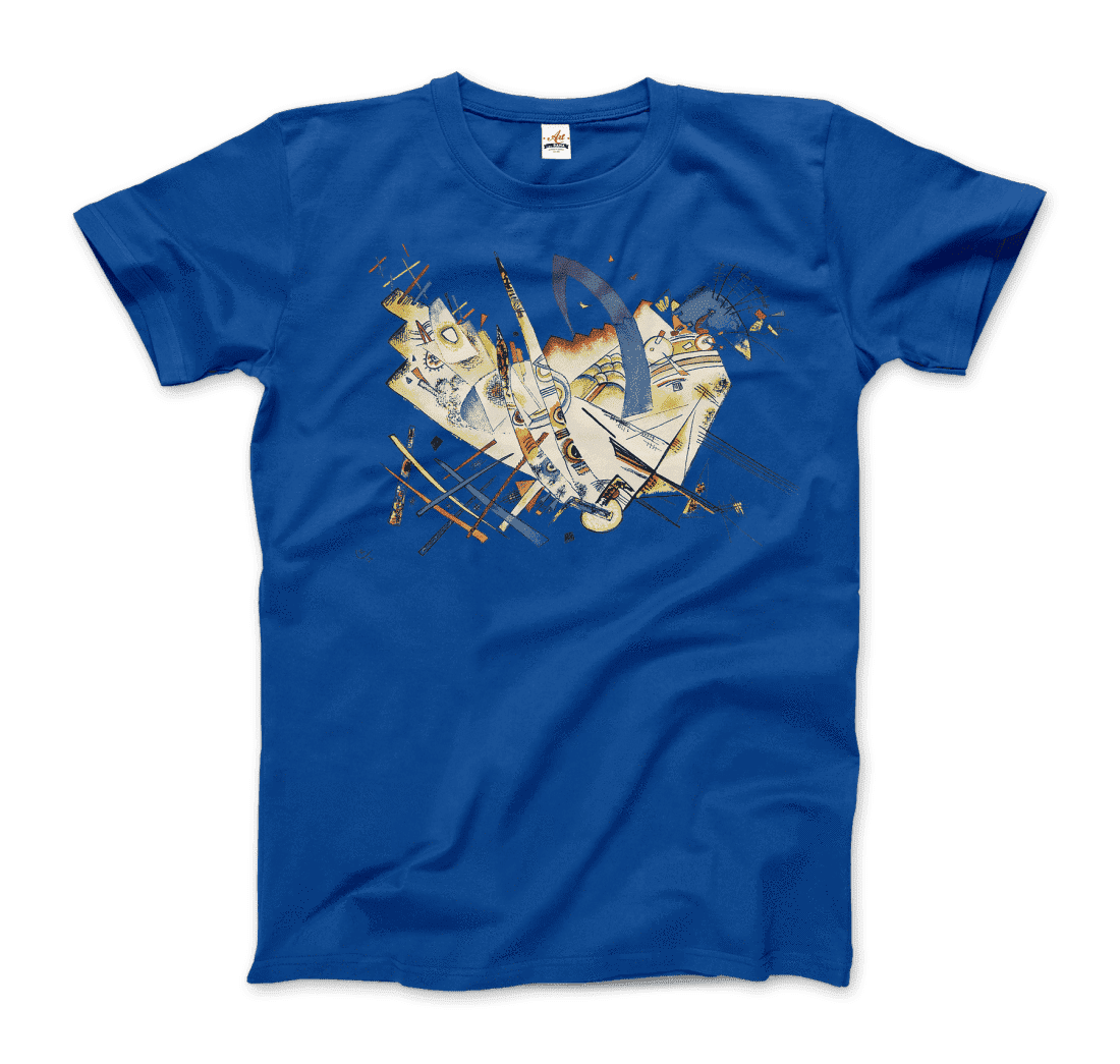 Wassily Kandinsky Untitled 1922, Artwork T-Shirt-Art-O-Rama Shop-Men (Unisex)-Royal Blue-S-Urbanheer